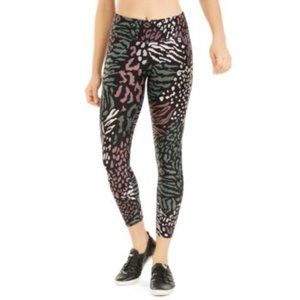 PRINTED 7/8 TIGHTS CHECKED LEGGINGS